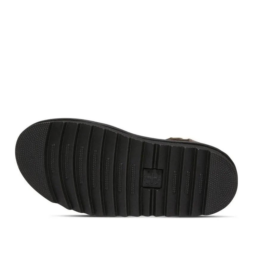 Dr Martens Blaire 3 Strap Sandal - Dark Brown Oily Illusion