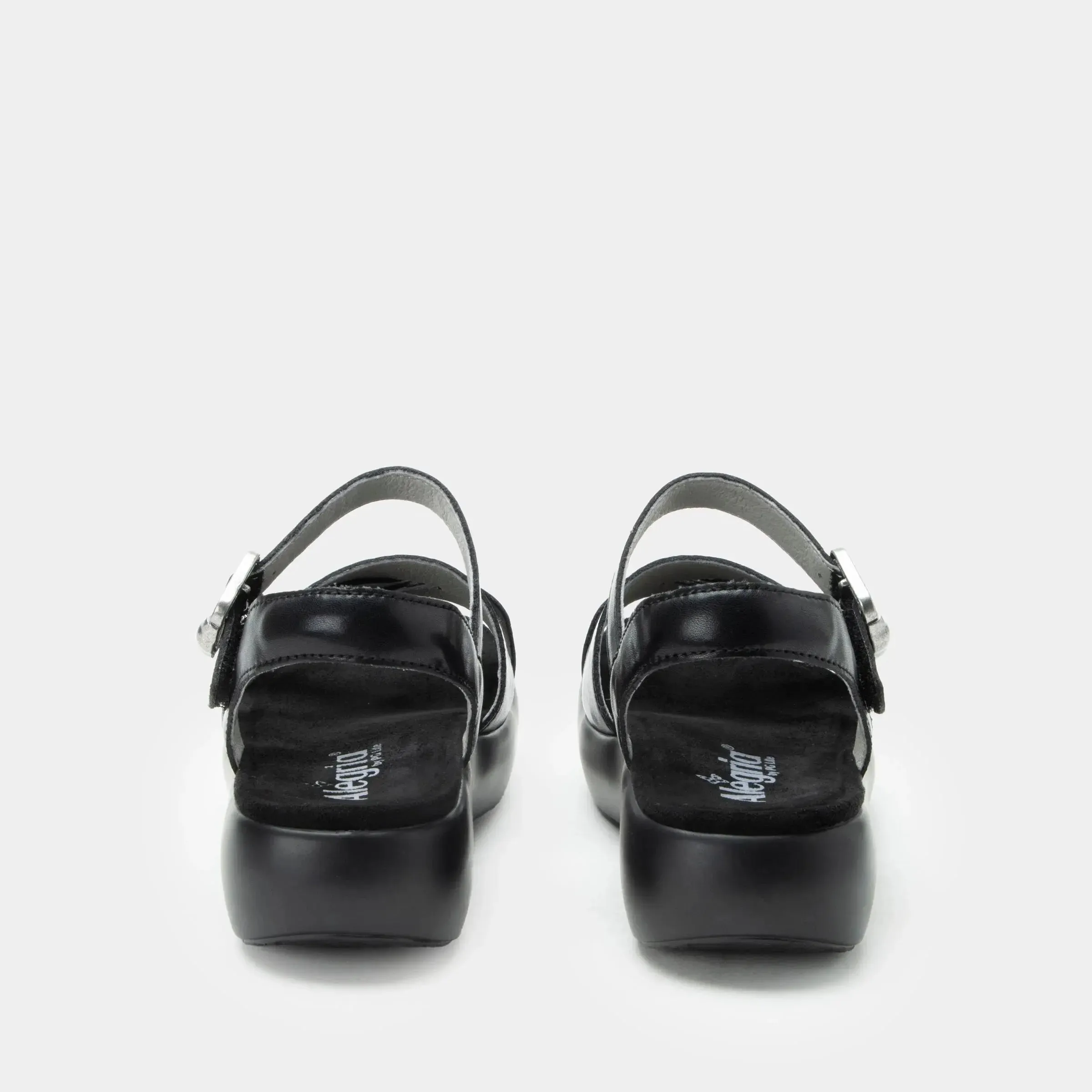 Women's Alegria Bianca Sandal – Classic Leather Comfort with Modern Support